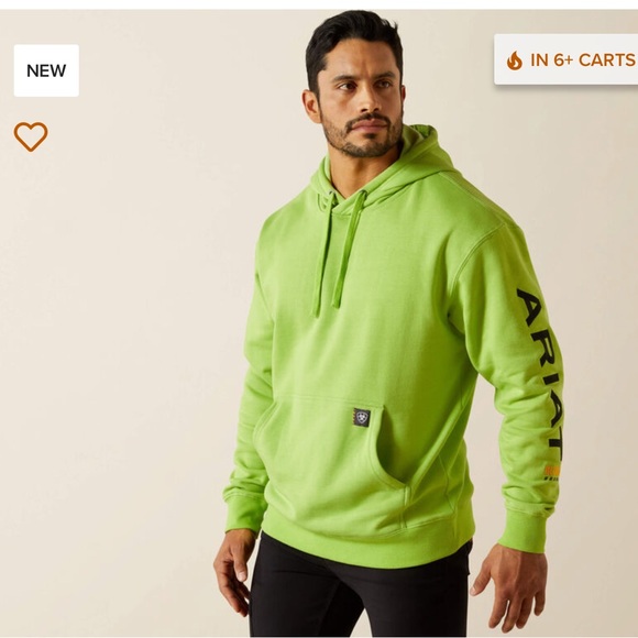 Ariat Rebar Graphic Hoodie XL NWT - Picture 1 of 6